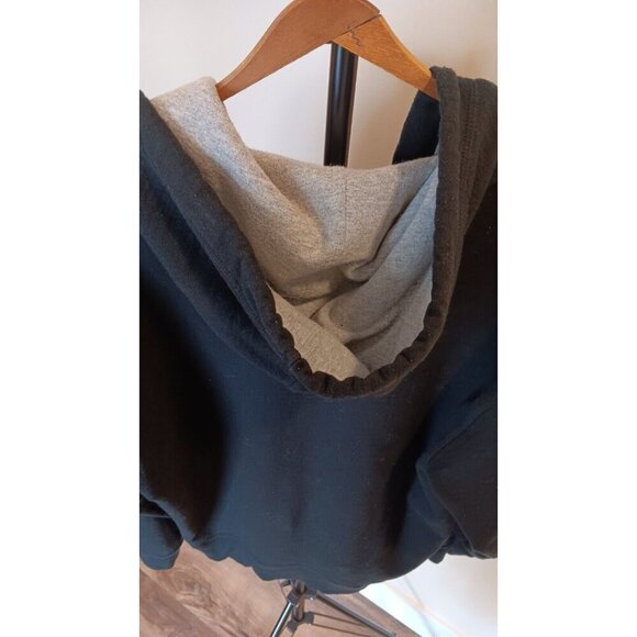 Champion Men's Full Zip Hoodie, Brushed Fleece Interior, Two Pocket Large - Picture 5 of 13